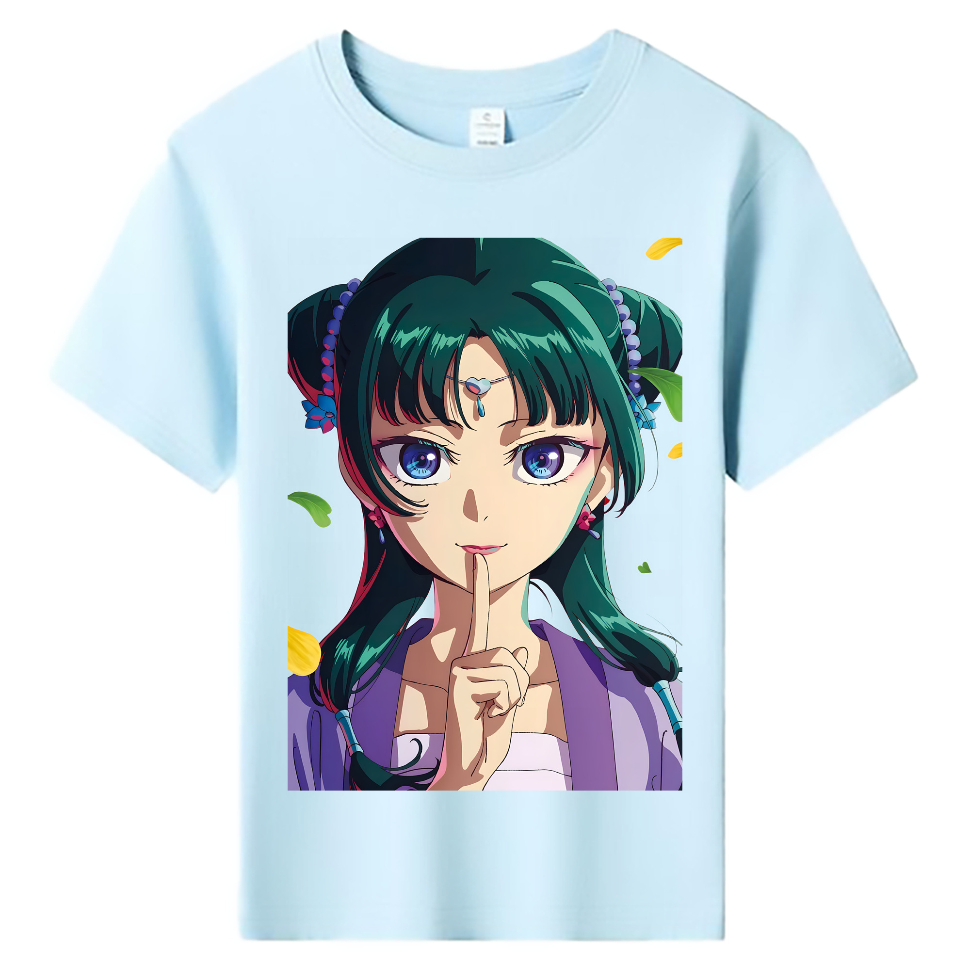 （画像用） 薬屋のひとりごと The Apothecary Diaries 綿100％キッズTシャツ（フロントプリント）
